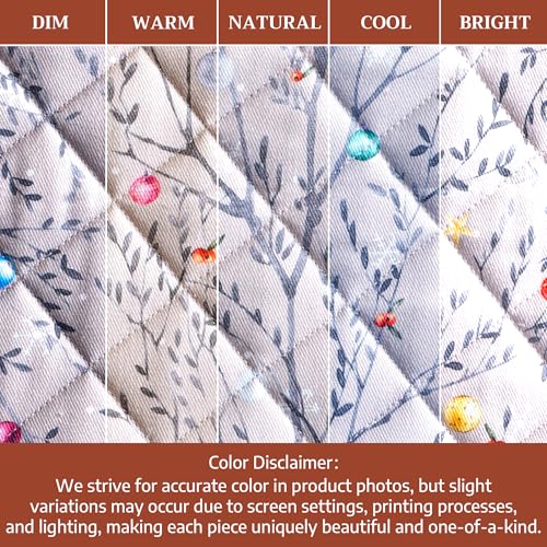 100% Cotton Oven Mitt & Pot Holder Set
