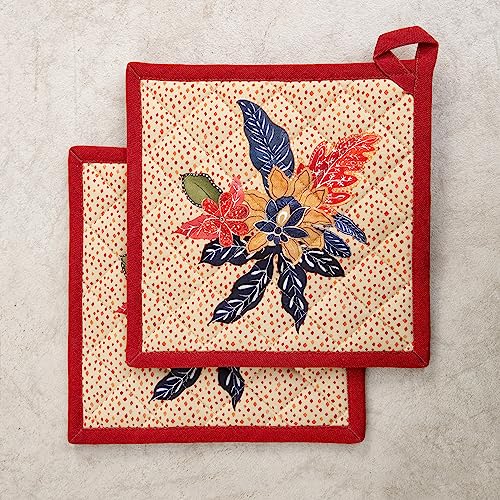 Pot Holders 100% Cotton Potholders (2 Count)