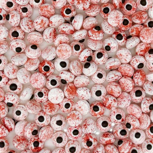 Bloddy Eyes Sprinkles Halloween Edible Eye Cake Decoration Cupcake Toppers Cookie Perfect for Cakes