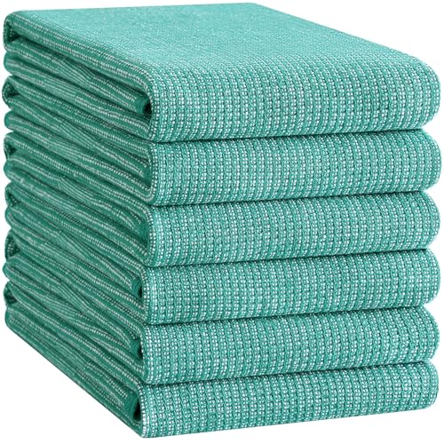 380 GSM Cotton Premium Kitchen Towels 6 Pack (6 Count)