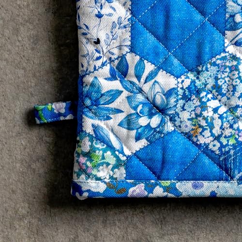 100% Cotton Oven Mitt & Pot Holder Set (2 Count)