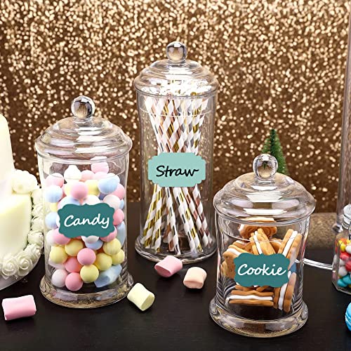 Labels for Food Containers 120Pcs Removable Waterproof Write