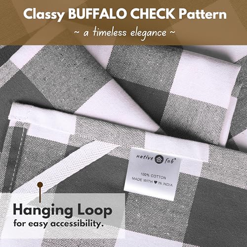 6 Pack Kitchen Towel with Hanging Loop 16x26 inches (6 Count)
