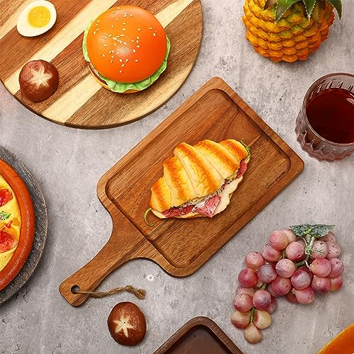 16 Pcs Acacia Wood Cutting Boards (16 Count)