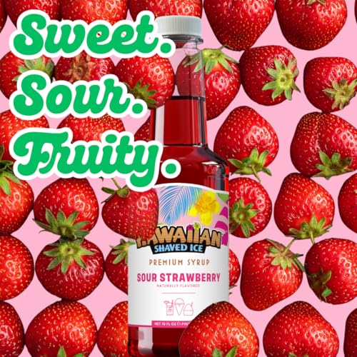 Sour Strawberry Syrup (16 Fl Oz)