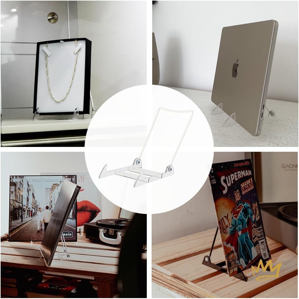 6.25" White Acrylic Display Stand Made in USA