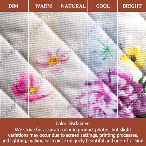 100% Cotton Oven Mitt & Pot Holder Set