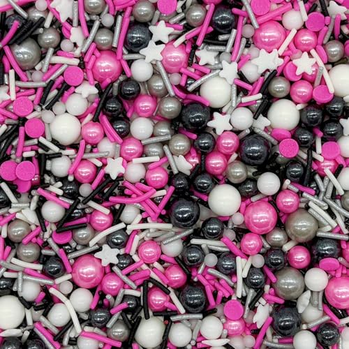Rock Themed Sprinkles Mixed Style Edible Cake Decorations Cupcake Toppers Cookie Perfect for Cakes