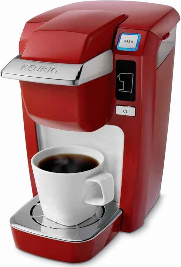 Keurig K15 Mini Plus Brewing System, Chili Red