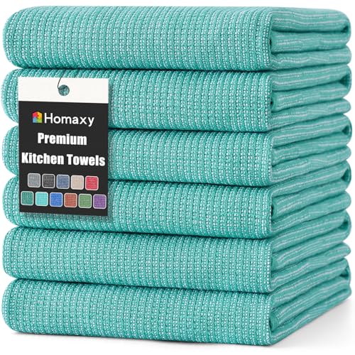 380 GSM Cotton Premium Kitchen Towels 6 Pack (6 Count)