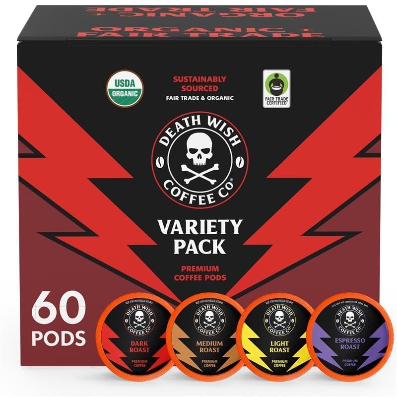 Mixed Roast Variety Pack Coffee Pods (60 Count)