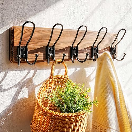 Coat Rack Wall Mounted (2 Count)