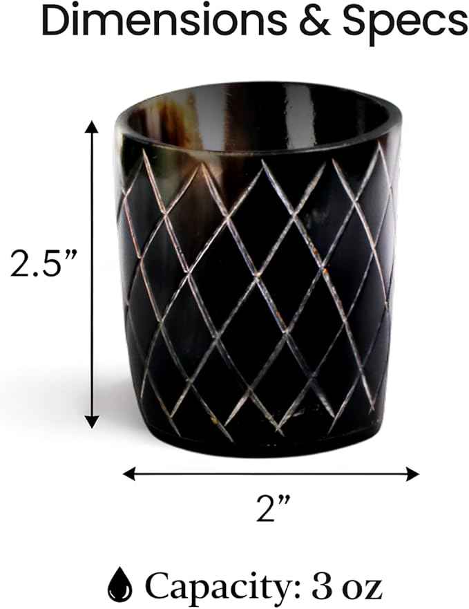Handicrafts Home Viking Horn Shot Glasses Set of 12, Rustic Viking Drinkware Whiskey Shot Cups, Medieval Decor Gift Set for Groomsmen, Birthday Gifts for Men, Gifts for Dad, Room Decor for Men