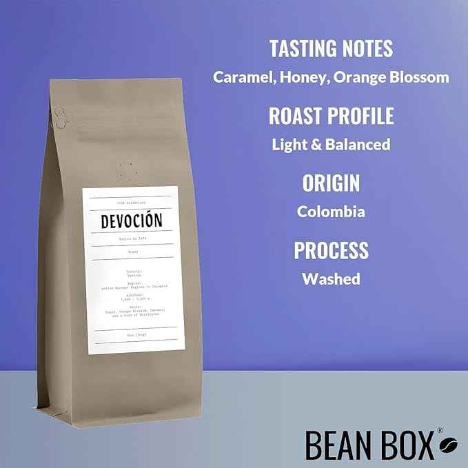 Honey - Roasted by Devocion - Freshly Ground Coffee - 12 Ounce Bag