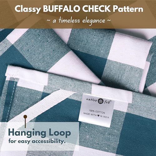 4 Pack Kitchen Towel with Hanging Loop 16x26 inches