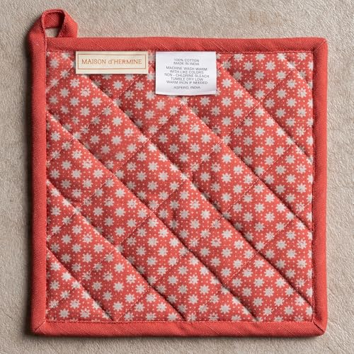 Pot Holders 100% Cotton Potholders (2 Count)