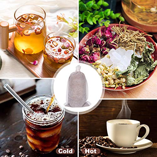 4x6 Inch Cold Brew Coffee Filter Bags (50 Count)