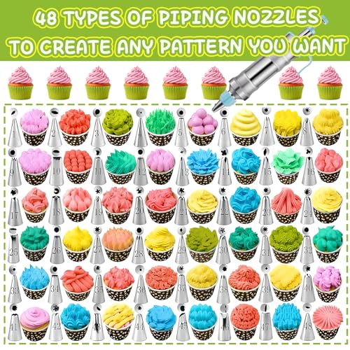 Dessert Decorating Syringe Set (66 Count)