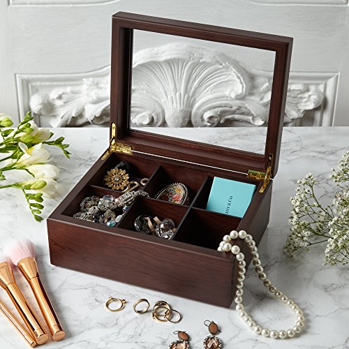 Tea Box Luxury Wooden Tea Bag Organizer from The Apace Premier Collection
