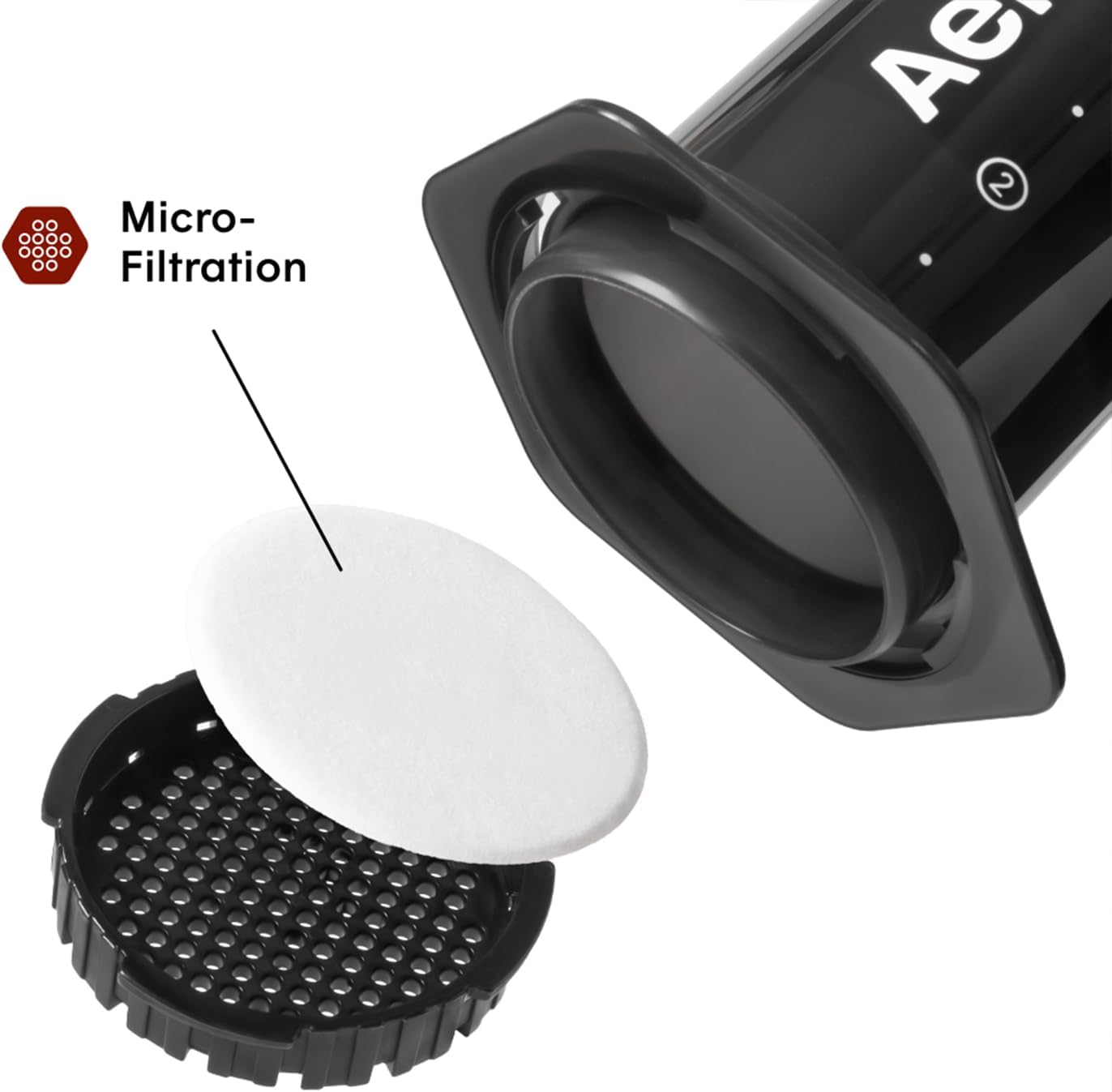 AeroPress Original XL Coffee Press – 3 in 1 brew method combines French Press, Pourover, Espresso. Full bodied, smooth coffee w/out grit or bitterness. Small portable coffee maker for camping & travel - Blissbrew