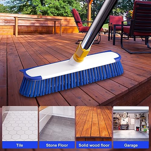 55" Extendable Floor Scrub Brush