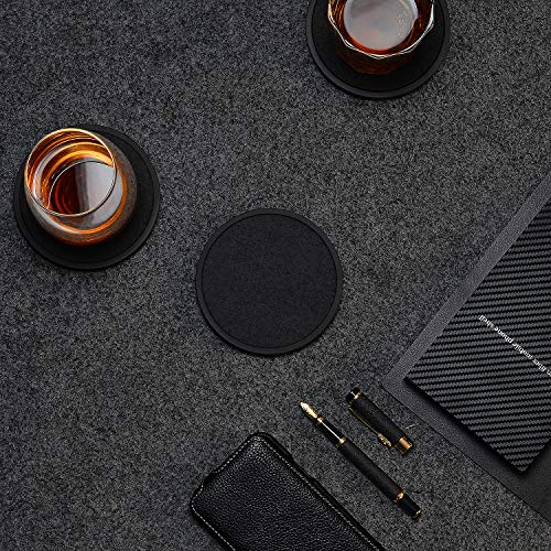 Absorbent Coasters for Drinks with Holder