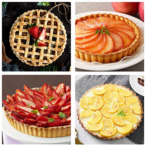 Tart Pan 9 Inch Removable Bottom