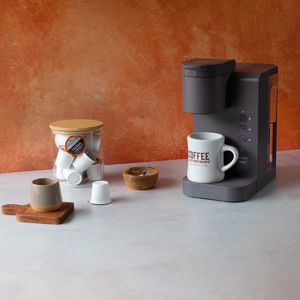Fresh Roasted Coffee, Dark Colombian, Med-Dark Roast, 72 Pods for K Cup Brewers