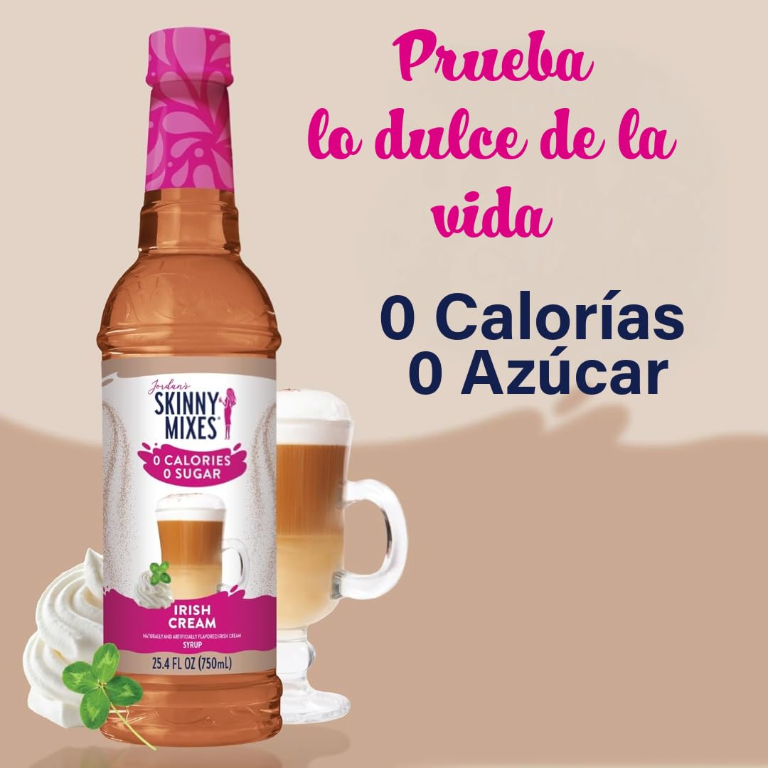 Irish Cream Syrups Sugar Free (25.4 Fl Oz)