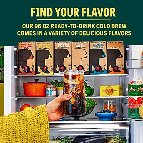 Straight Black Organic Cold Brew Coffee On Tap (96 Fl Oz)