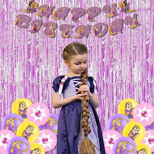 Iridescent Purple Foil Curtain (2 Count)