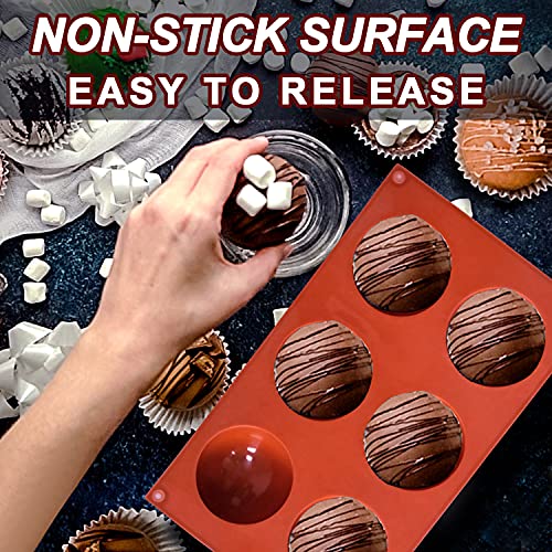 Semi Circular Silicone Molds (82 Count)