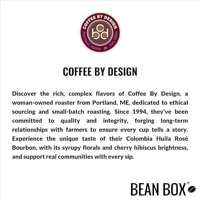 Bean Box Coffee Sampler - Single Origin, 4-Pack, Freshly Ground, Gourmet Coffee