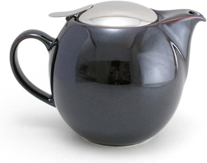 ZERO JAPAN Universal Teapot for 5 People, Antique Colors BBN-04 ABR, Antique Brown, W6.5 x D4.7 x H4.5 inches (166 x 120 x 115 mm)