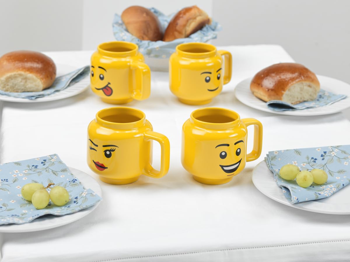 Large boy face mug for coffee or tea