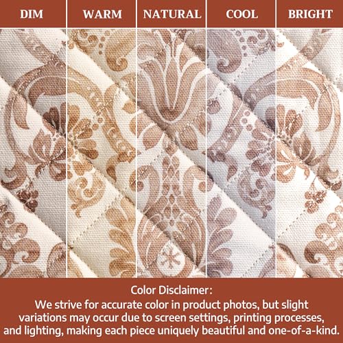 100% Cotton Oven Mitt & Pot Holder Set (2 Count)
