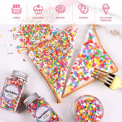 Rainbow Sprinkles (4.2 Ounce)