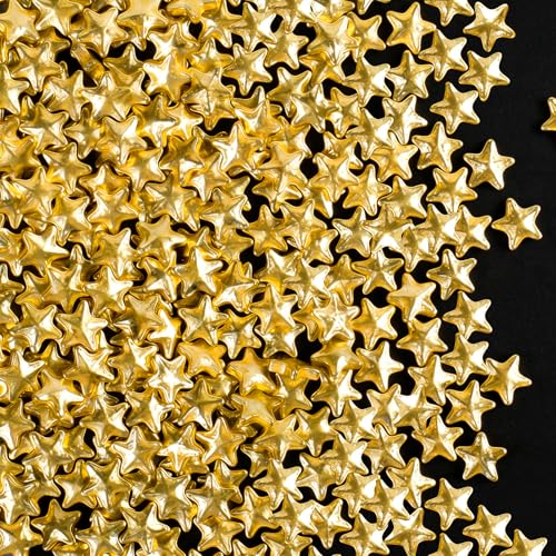 Gold Star Sprinkles for Cake Decorating (4.6 Ounce)