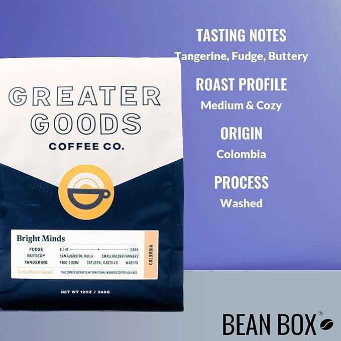 Bean Box Coffee Sampler - Cold Brew, 3-Pack, Freshly Ground, Gourmet Coffee