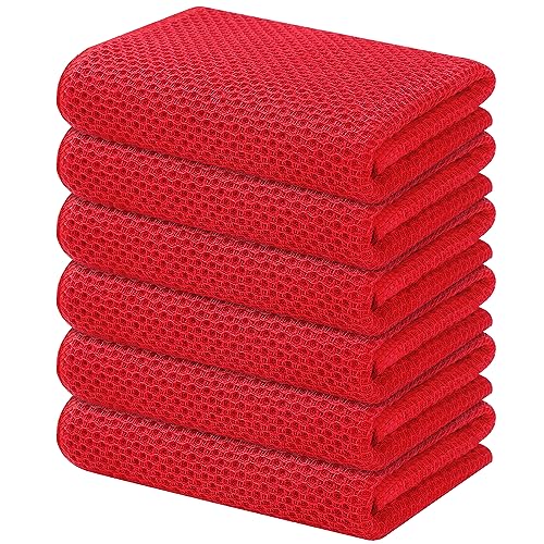 100% Cotton Waffle 6 (6 Count)
