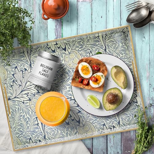 Rectangle Plastic Serving Tray with Handles