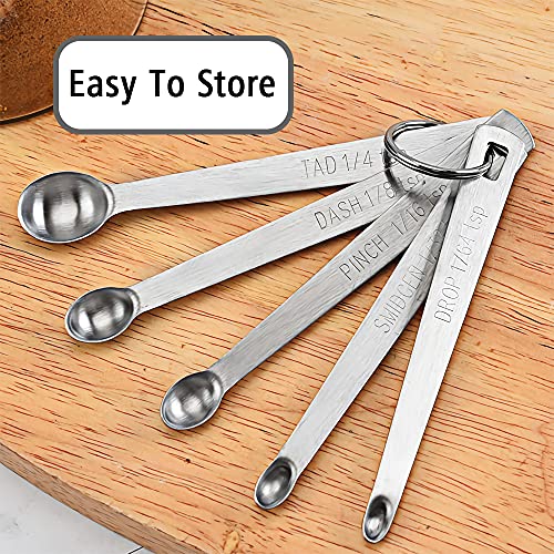 1PCS 1/64tsp(0.08ml) Mini Measuring Spoon, Small Teaspoon for Tiny Amounts