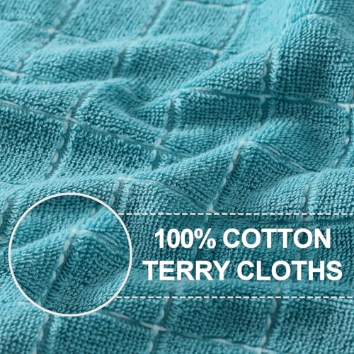 100% Cotton Terry Kitchen Towels (4 Count)