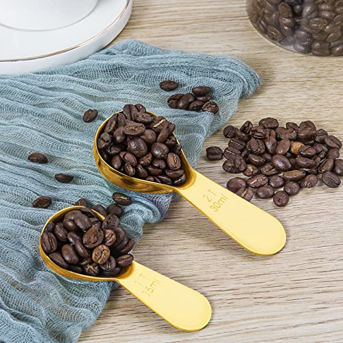 Stainless steel coffee scoop 2 (2 Count)