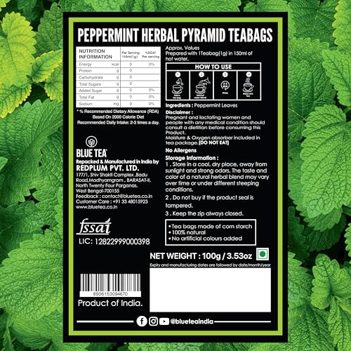Peppermint Tea (100 Count)