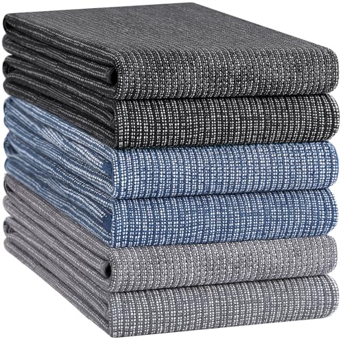 380 GSM Cotton Premium Kitchen Towels 6 Pack (6 Count)