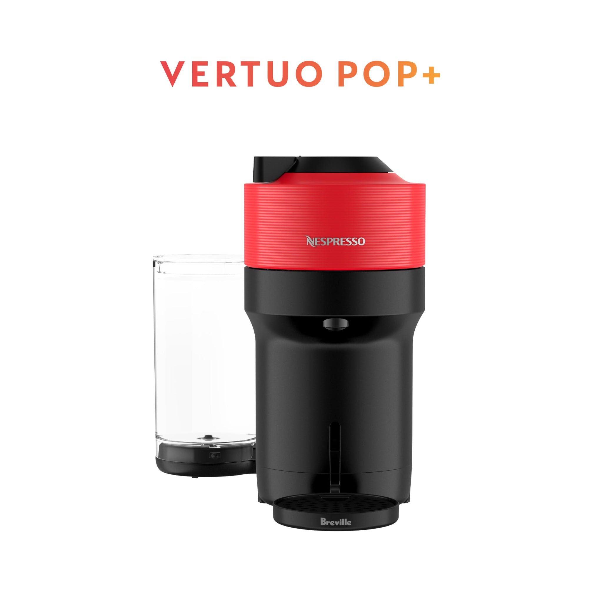 Vertuo Pop+ Coffee and Espresso Maker by Breville with Milk Frother