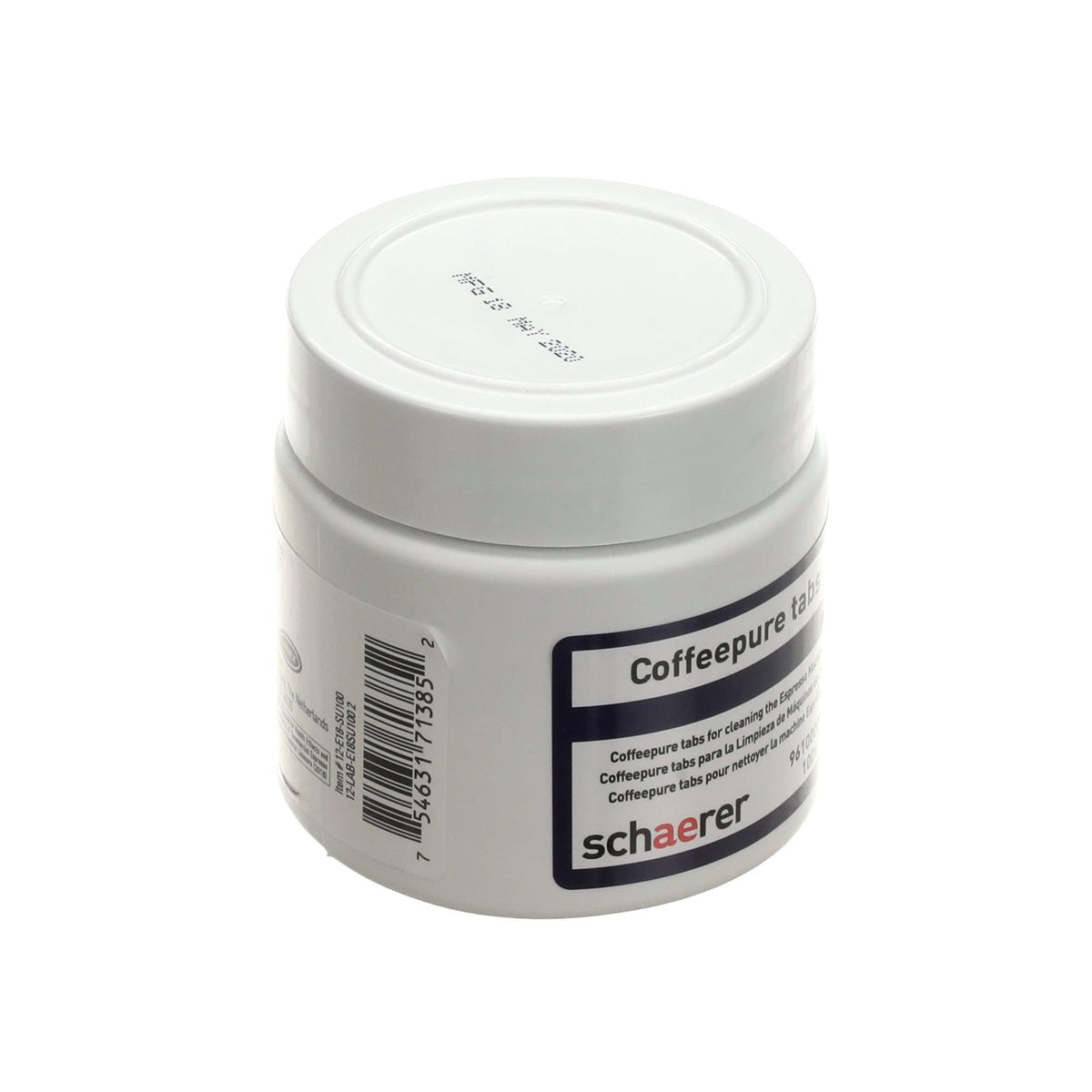 Cleaning tablets for coffee machines, single count