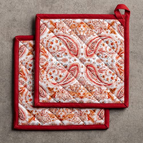 Pot Holders 100% Cotton Potholders (2 Count)