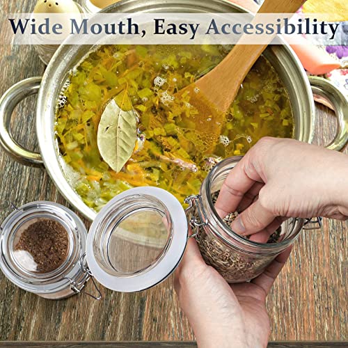 7 oz Glass Jars with Airtight Lid